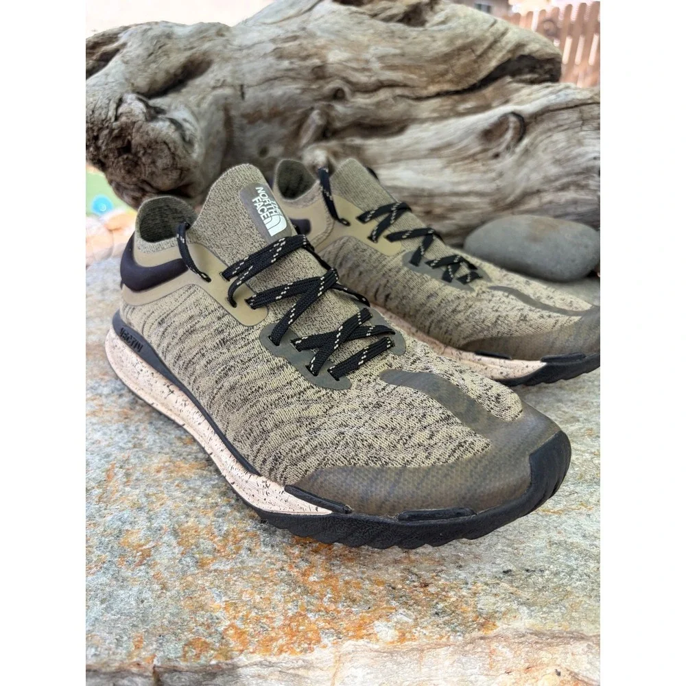 The North Face‎ Vectiv Escape Mens Trail Running Shoes Green Black Size 9